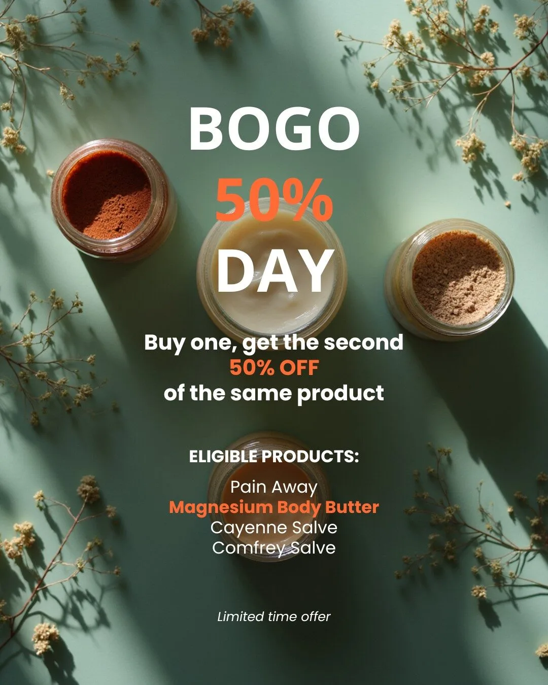 Magnesium Body Butter BOGO Sale